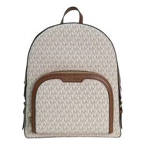 NWT Michael Kors Jaycee Backpack Medium Signature Logo